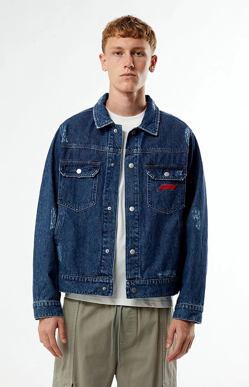 Formula 1 x Pacsun Monza Italy Denim Jacket