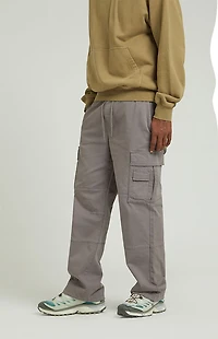 Pacsun Stretch Gray Baggy Cargo Pants
