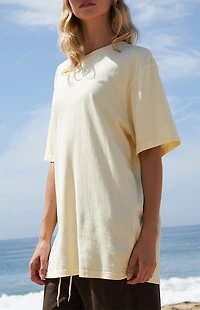 John Galt Yellow Presley Oversized T-Shirt