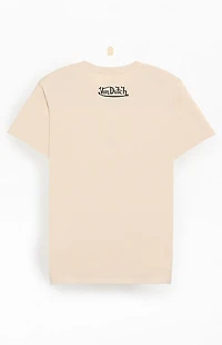Von Dutch Off White Eyeball Classic T-Shirt