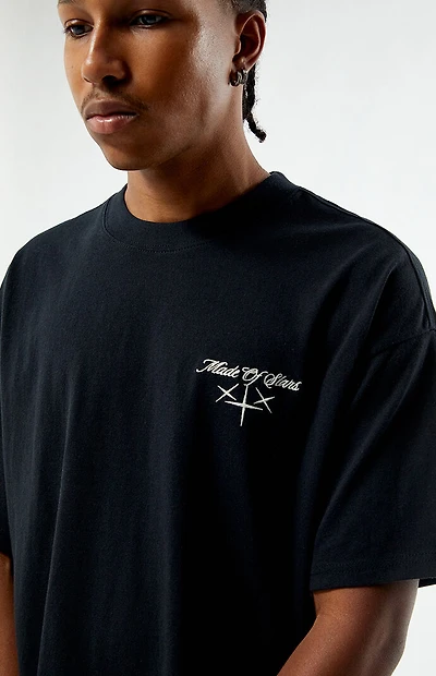 Pacsun Stars Embroidered T-Shirt