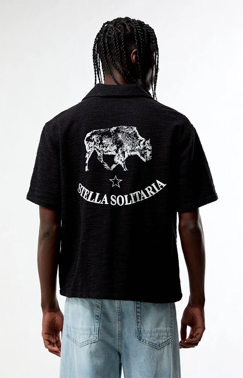 Pacsun Bishop Embroidered Camp Shirt