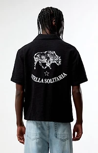 Pacsun Bishop Embroidered Camp Shirt