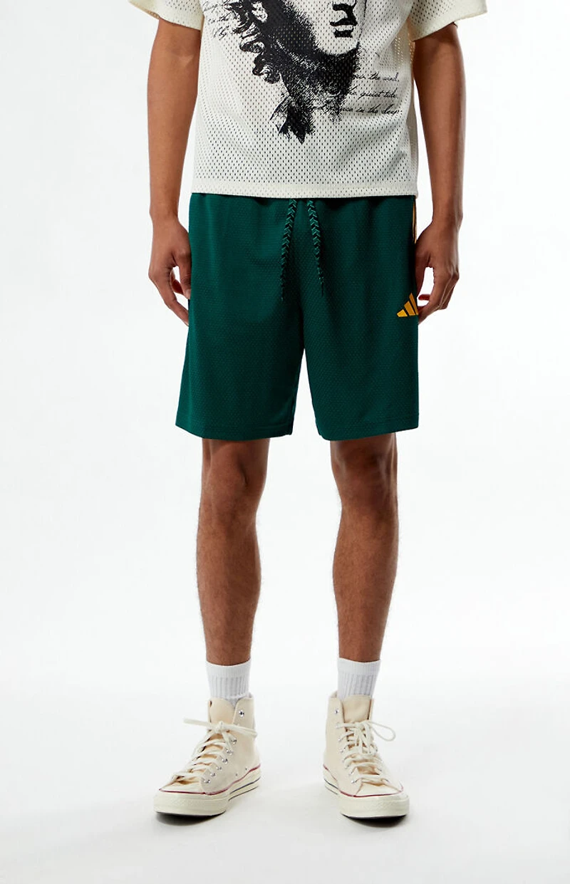 adidas Green Tiro Shorts