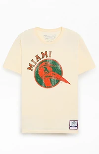 Mitchell & Ness University Of Miami Retro T-Shirt