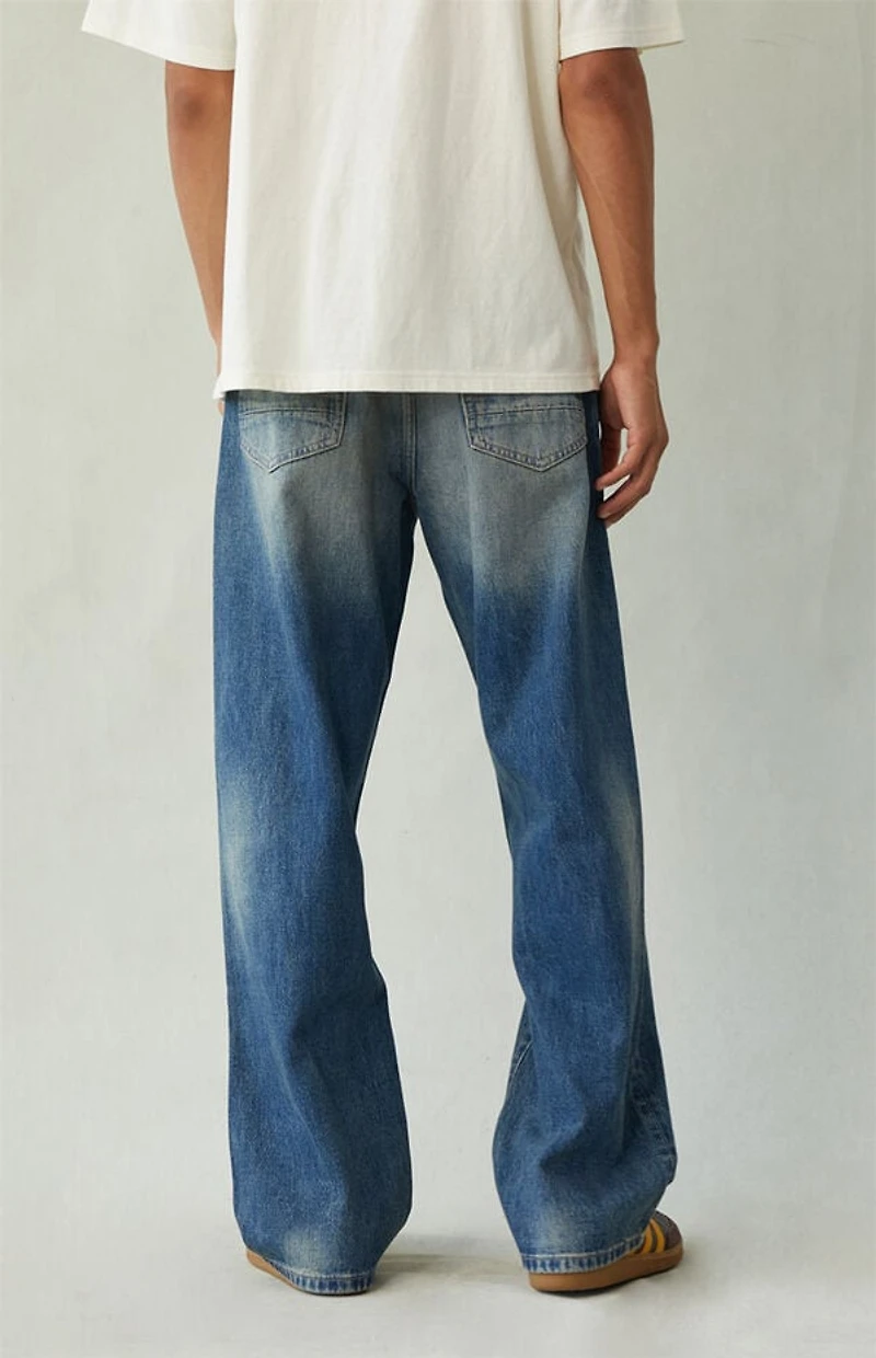 Pacsun Dylan Baggy Jeans Medium Blue Tint
