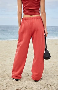 John Galt Red Rosa Sweatpants