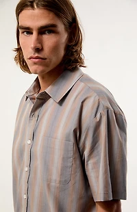 Brixton Cru Printed Short Sleeve Shirt