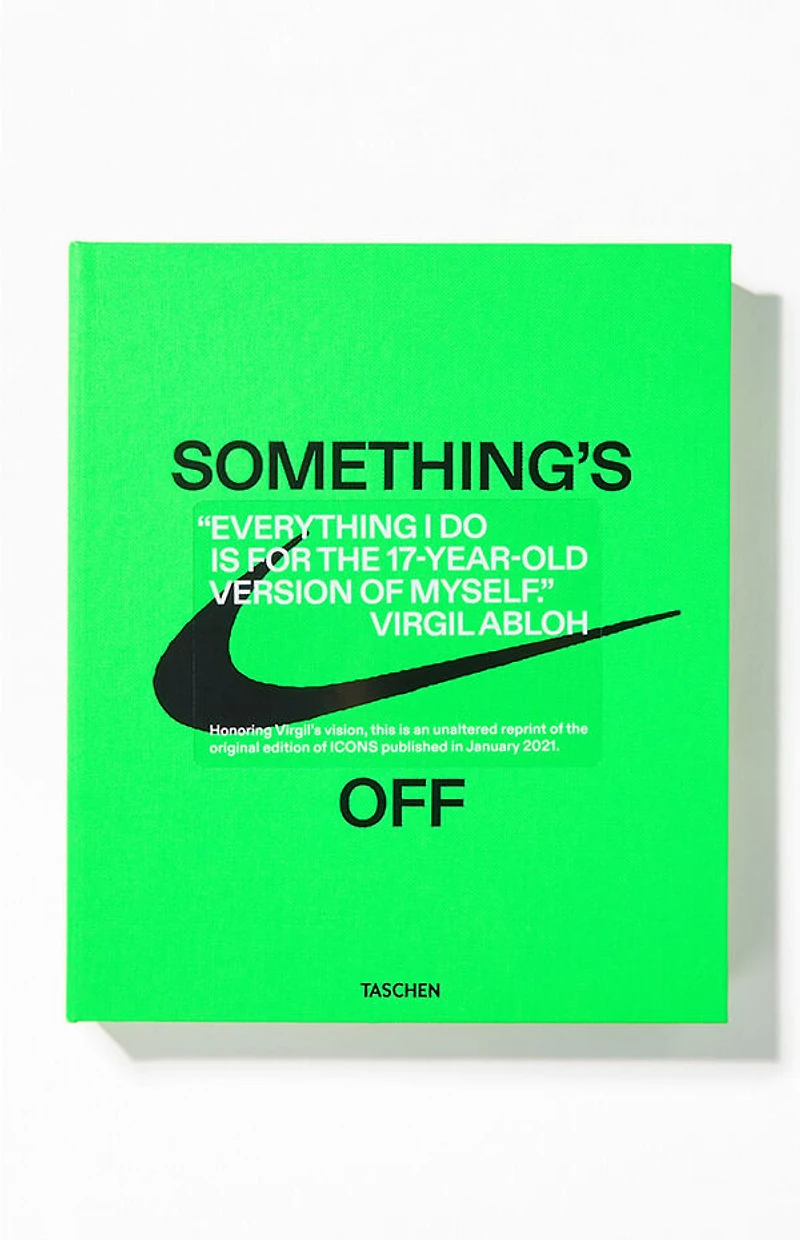 Taschen Virgil Abloh Nike Icons Book