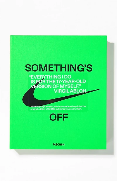 Taschen Virgil Abloh Nike Icons Book