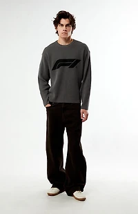 Formula 1 x Pacsun Ribbed Knit Crew Neck Sweater