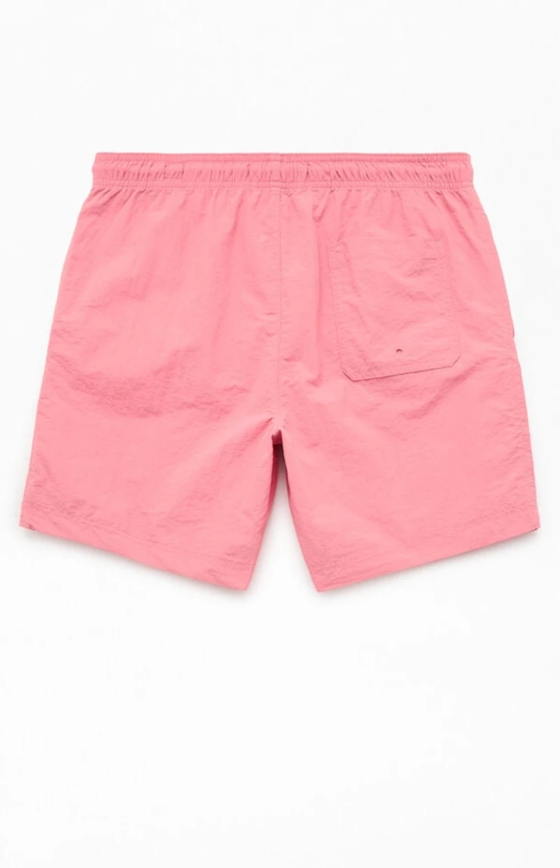 Pacsun Mauve Collegiate 6.5'' Swim Trunks