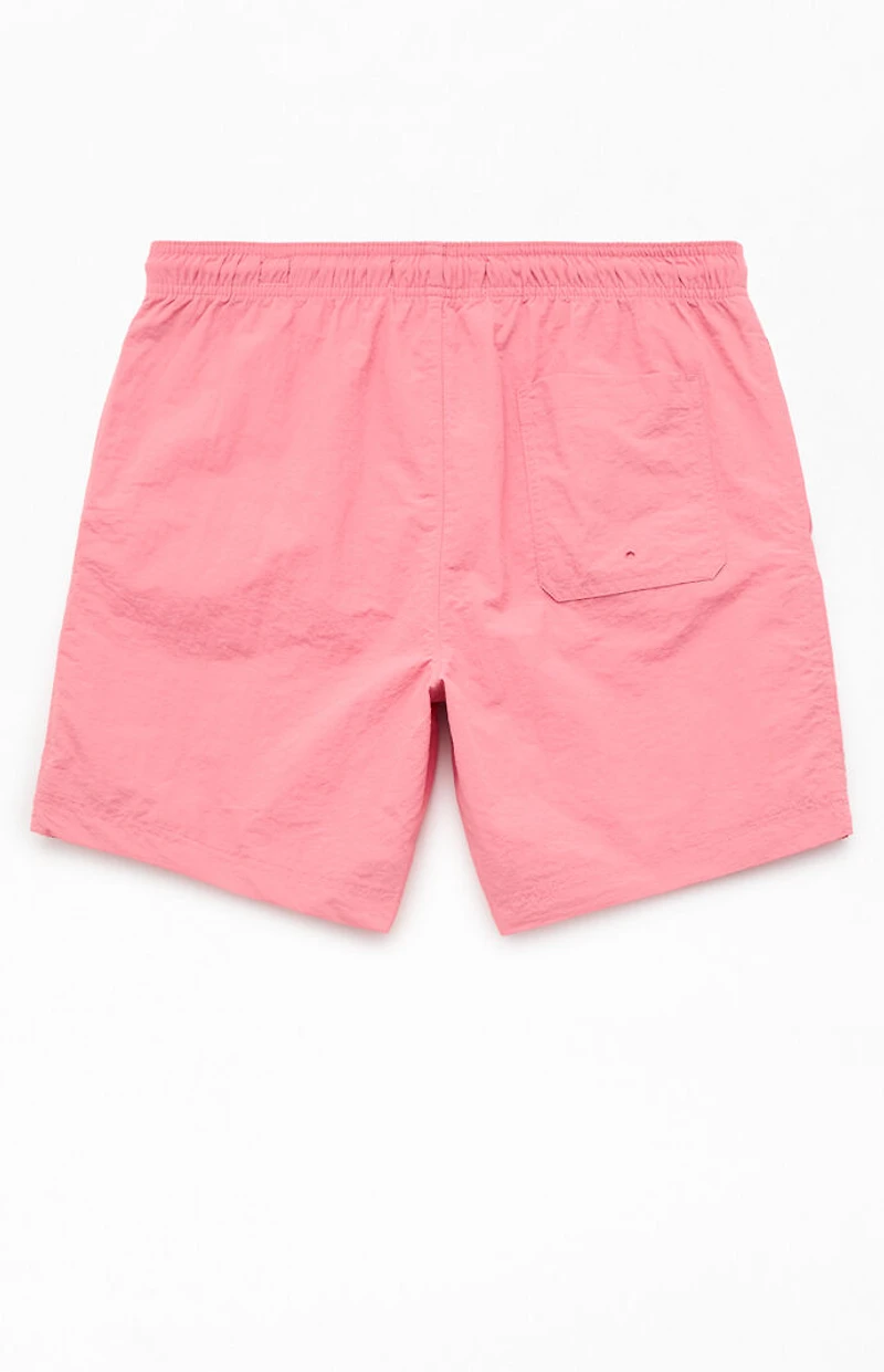 Pacsun Mauve Collegiate 6.5'' Swim Trunks