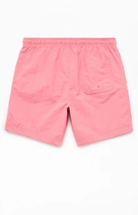 Pacsun Mauve Collegiate 6.5'' Swim Trunks