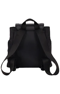 Crocs Black Mini Fashion Eva Flap Backpack