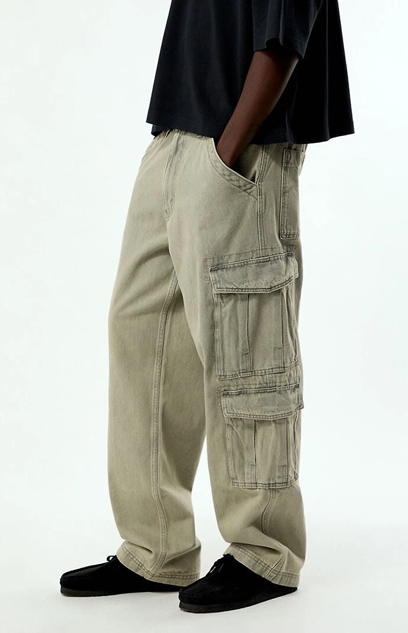 Levi's Men's 578 Baggy Cargo Jeans Gray