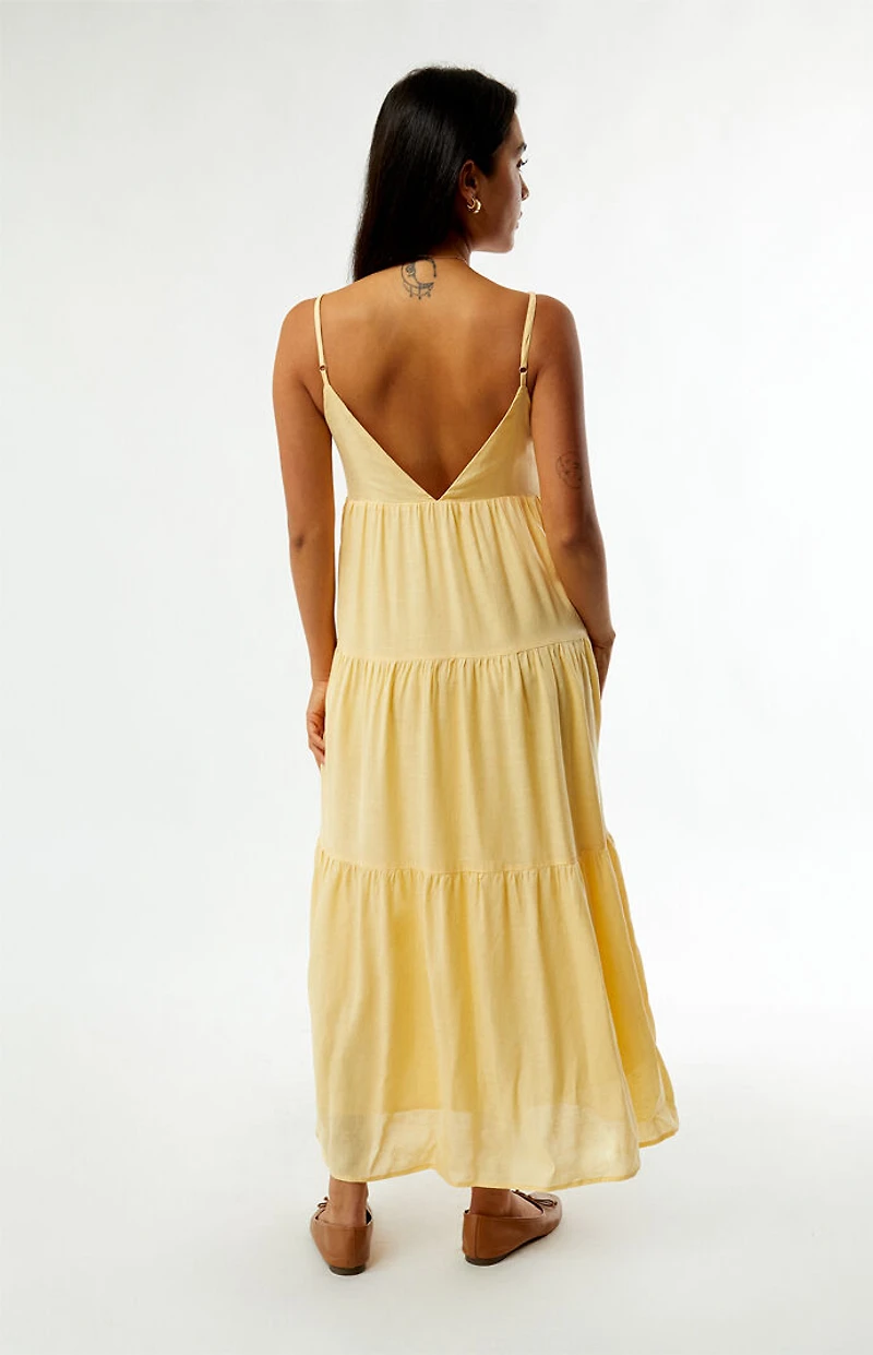 Rhythm Classic Tiered Midi Dress