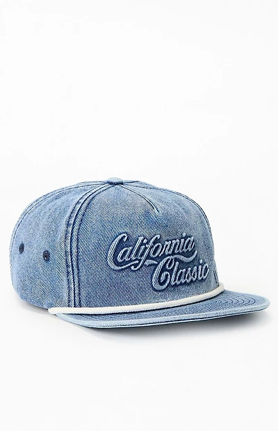 Pacsun California Classic Denim Golfer Dad Hat