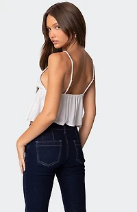 Edikted Sunrise Babydoll Tank Top