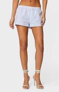 Edikted Taryn Striped Shorts