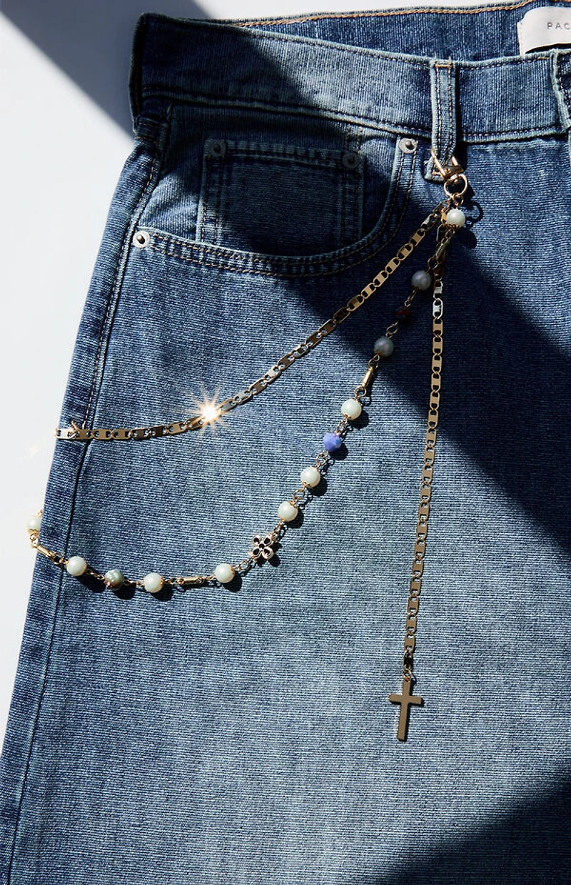 Pacsun Cross Wallet Chain