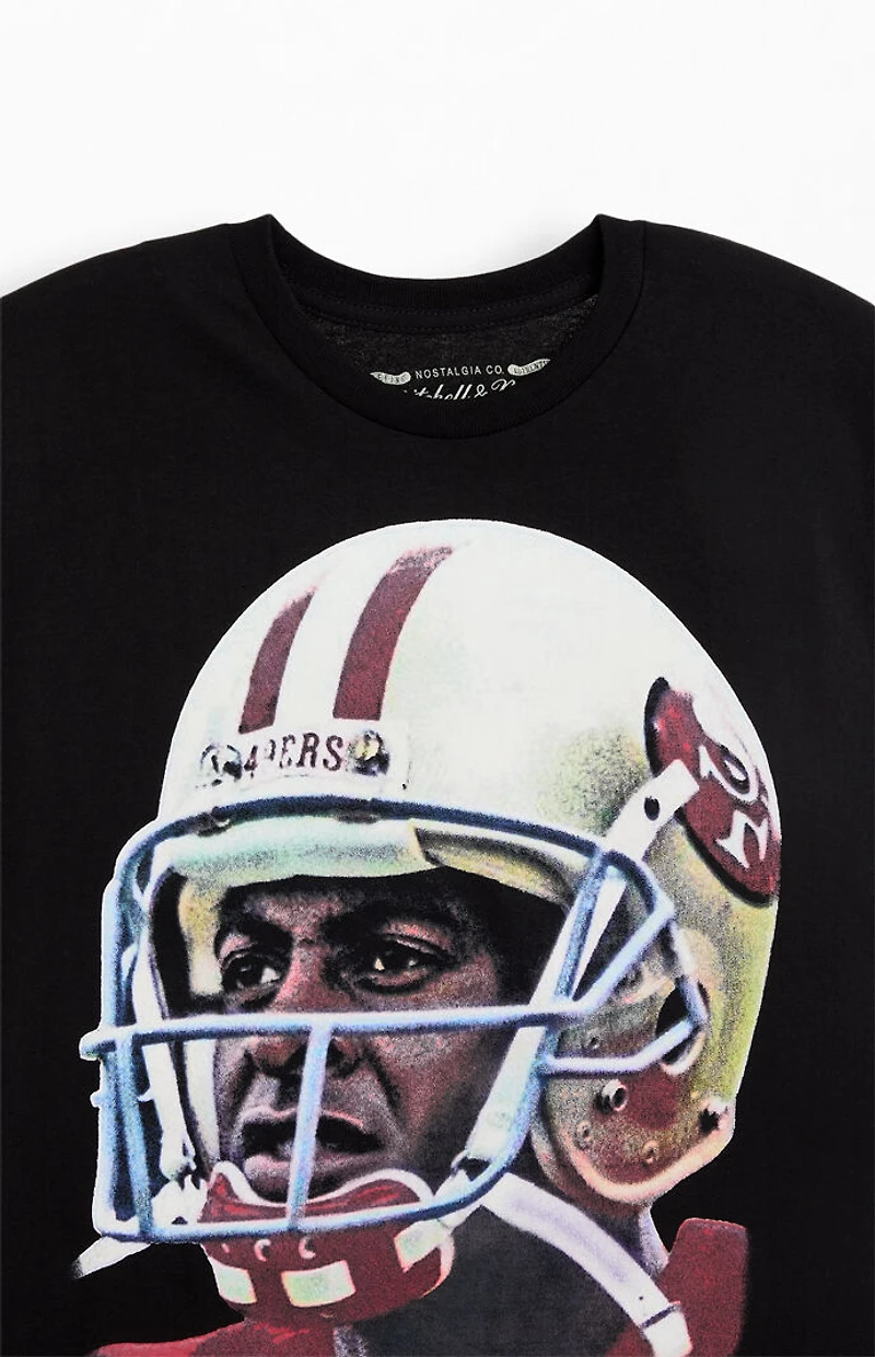 Mitchell & Ness Jerry Rice Big Head T-Shirt