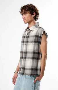 Pacsun Benson Flannel Cutoff Shirt