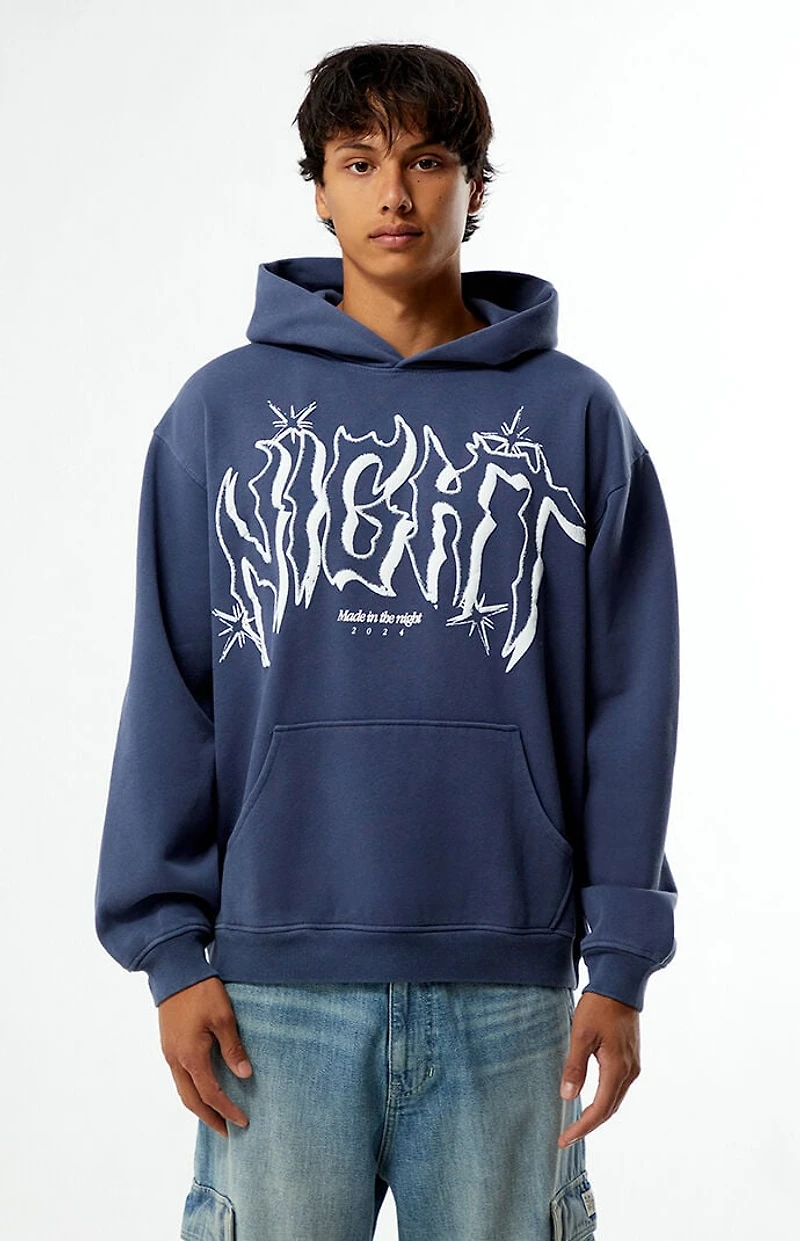 Nightlab Blue Made The Night Hoodie