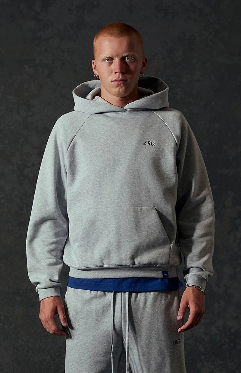 A.R.C. Heather Grey Heavyweight Standard Pullover Hoodie