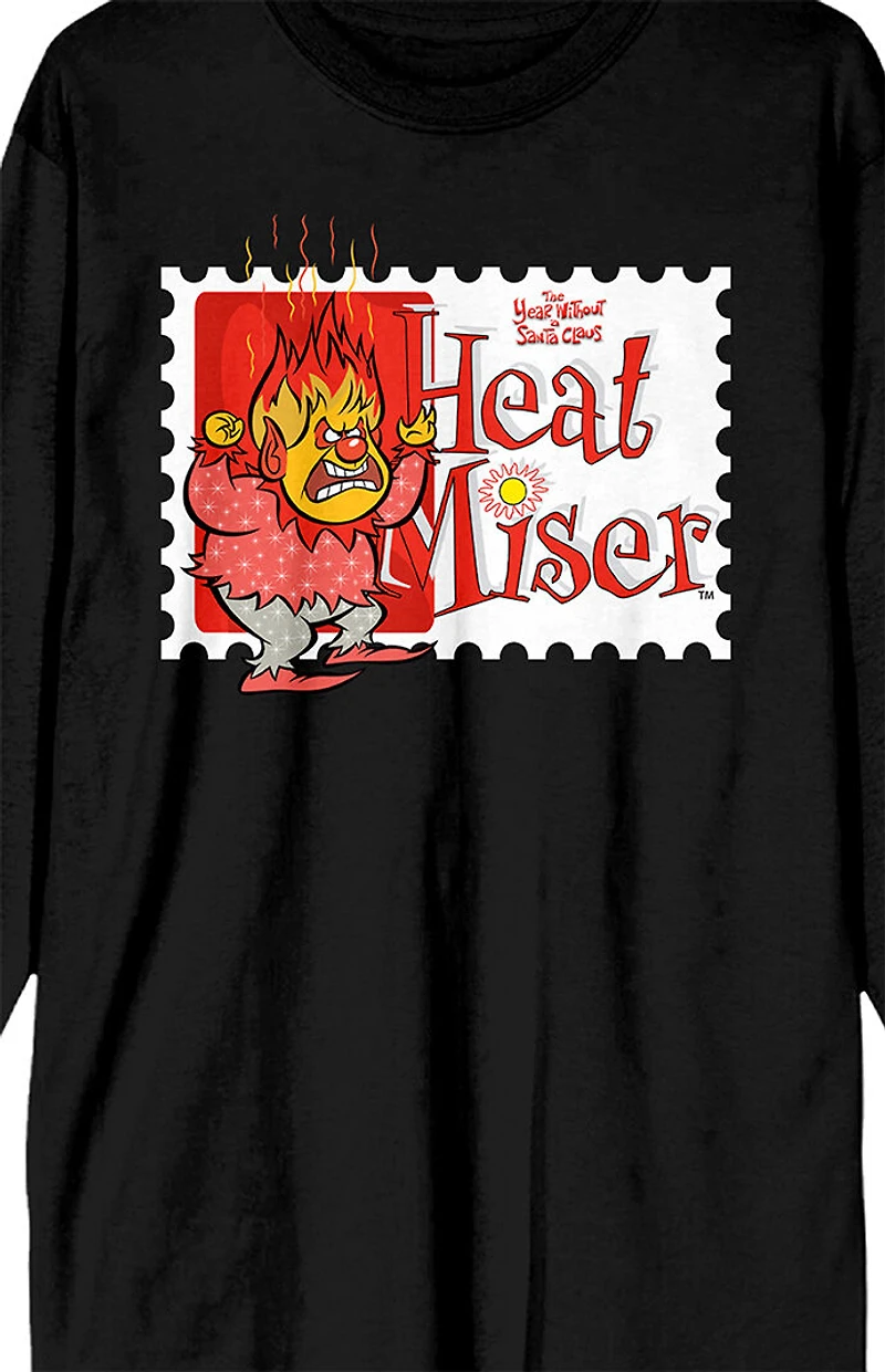 The Year Without Santa Heat Miser Long Sleeve T-Shirt