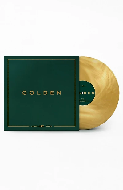 Jung Kook Golden Vinyl Record