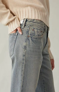 Pacsun Jade Low Rise Bootcut Jeans Light Blue