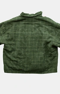 PS VINTAGE 90s Flannel Cropped Jacket