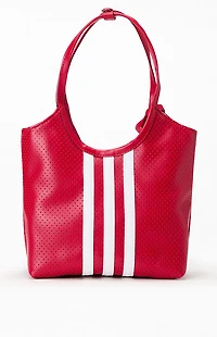 adidas Red Mini Perforated Tote Bag