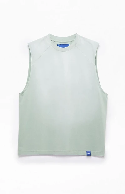 A.R.C. Blue Vintage Wash Form Muscle T-Shirt