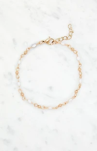 John Galt Gold Chain Bracelet