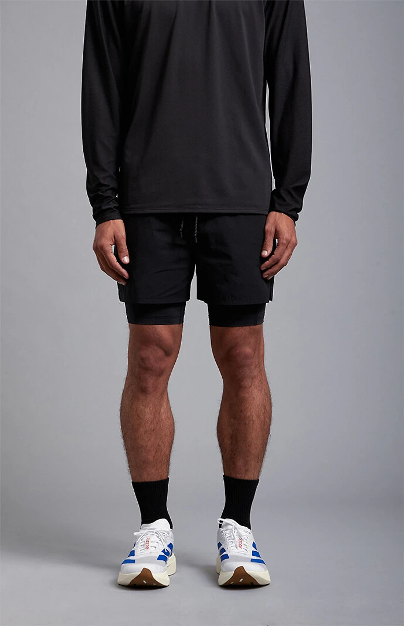 A.R.C. Active Black Running Shorts