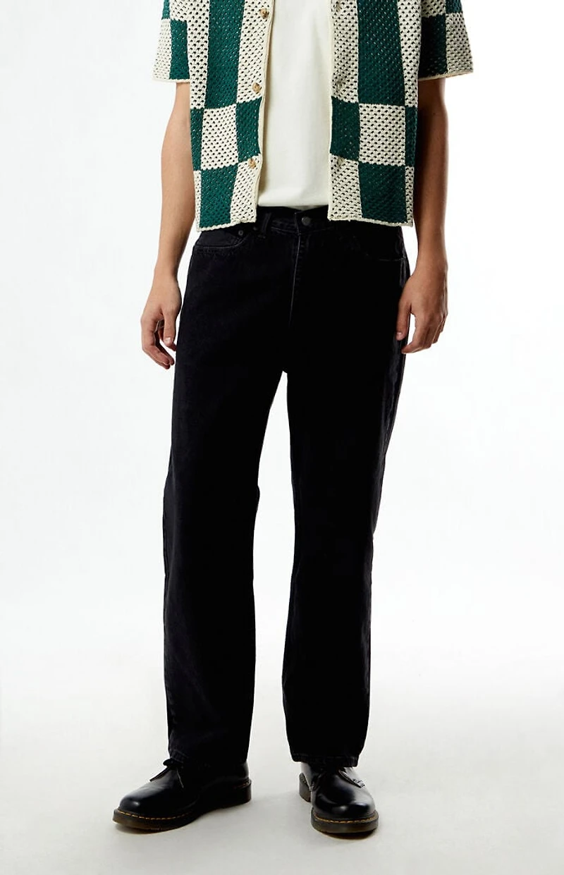 Levi's 565 Black Loose Straight Jeans