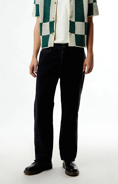 Levi's 565 Black Loose Straight Jeans