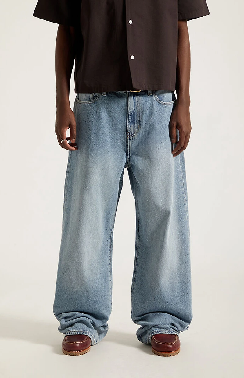 Pacsun Blake Extreme Baggy Jeans Light Indigo