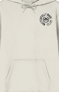 Modelo Masterfully Made Pablo Dier Logo Hoodie