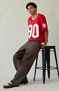 Pacsun Chino Pants Baggy Brown Pigment
