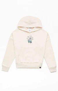 adidas Kids Oatmeal Puff Graphics Hoodie