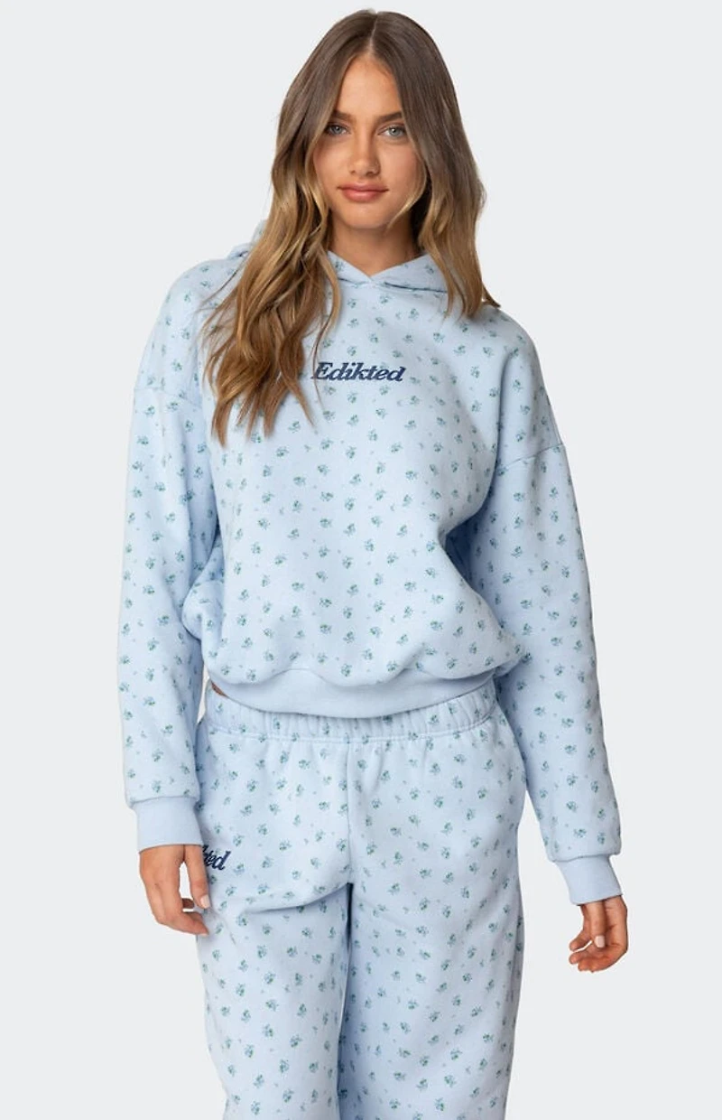 Edikted Flower Power Hoodie