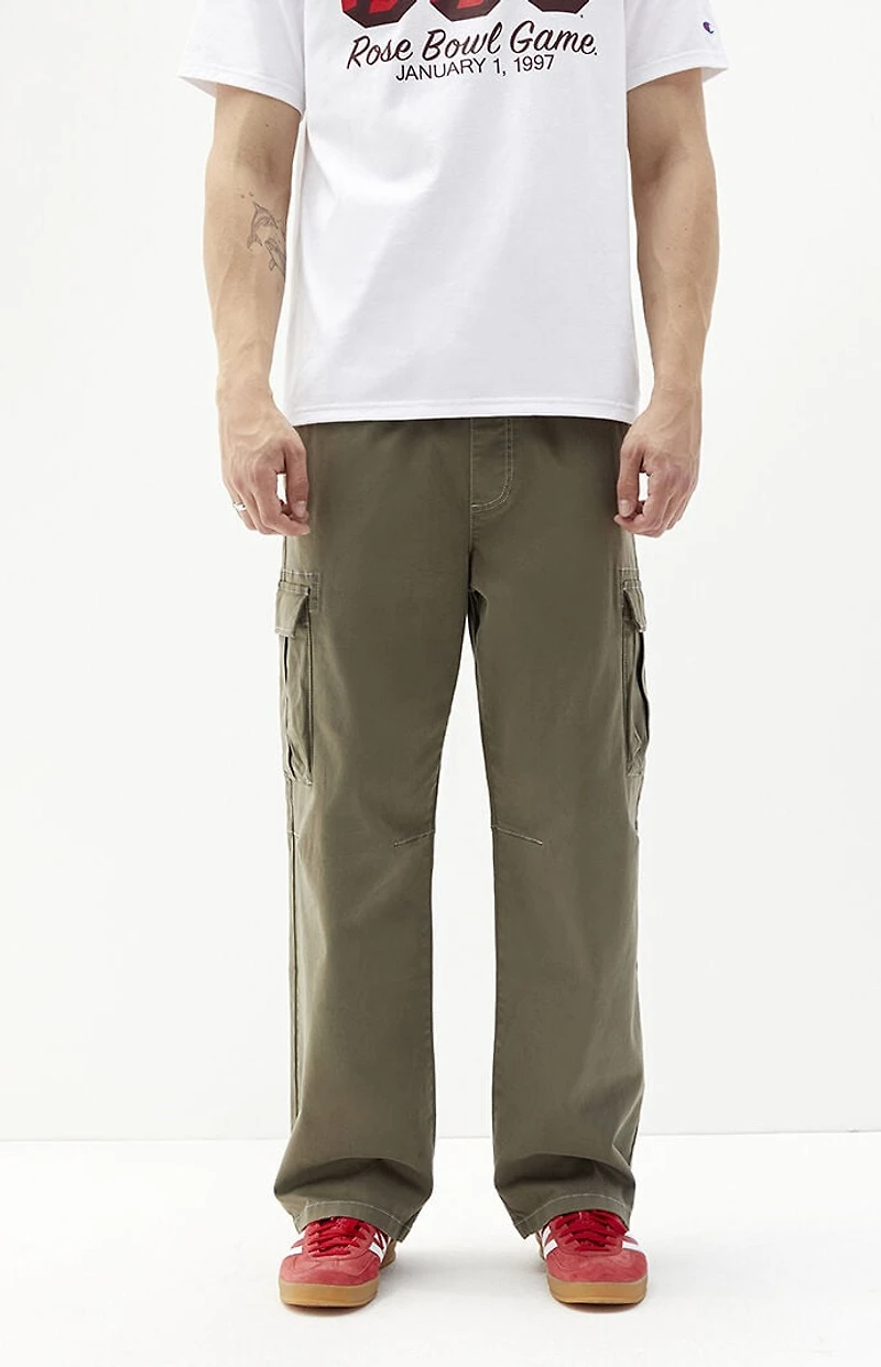 Pacsun Olive Baggy Cargo Pants