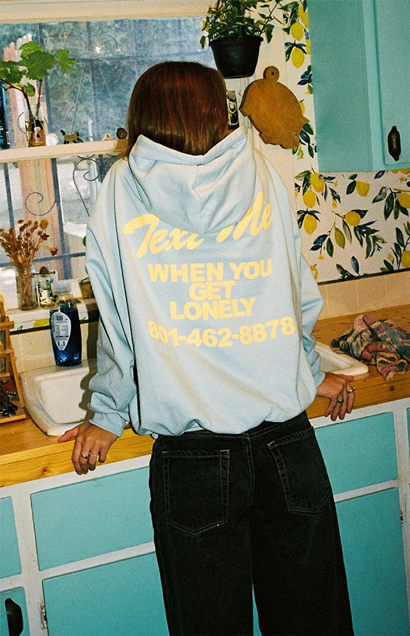 Lonely GHOST Text Me When You Get Hoodie