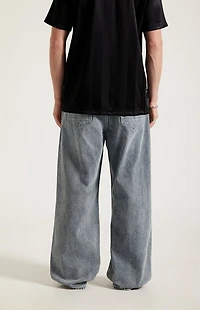 Pacsun Blake Extreme Baggy Jeans Chain Washed Gray