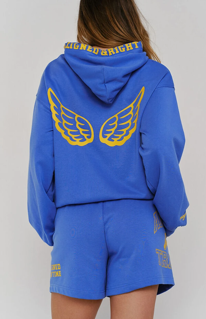 THE MAYFAIR GROUP Angel Track Sweat Shorts