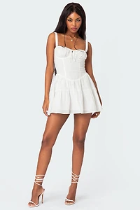 Edikted Lenore Cupped Mini Dress