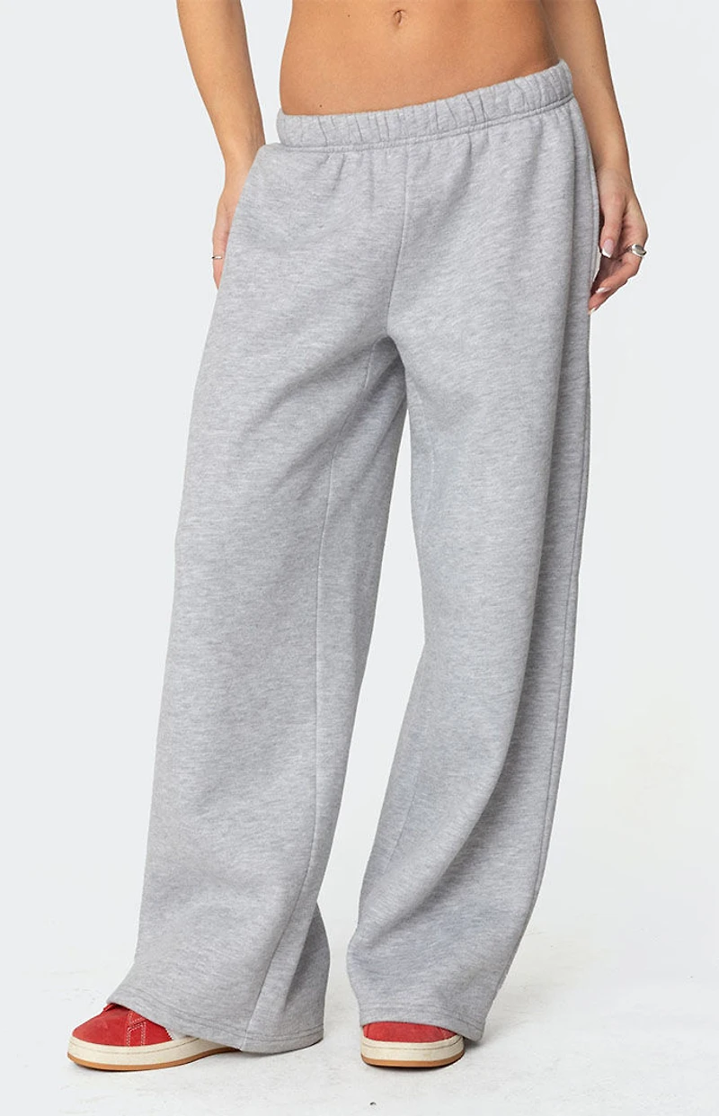Edikted Boys Cry Wide Leg Sweatpants